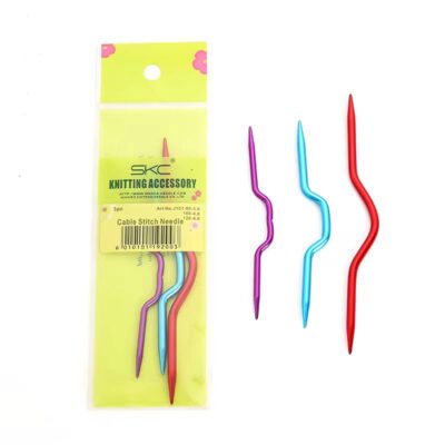 ace de tricotat din metal set 3un skc j101 90